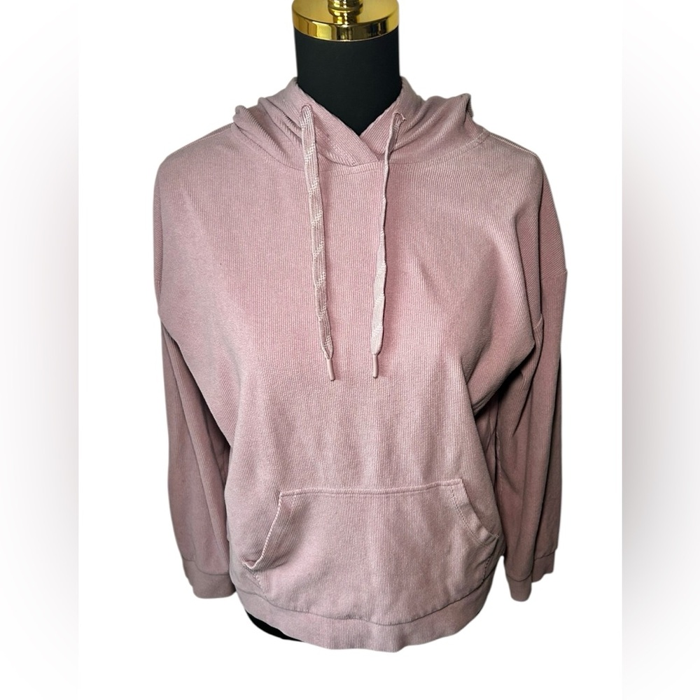 Marc New York Dusty Pink Hoodie Athleisure Lounge Size Large